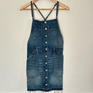 Abercrombie & Fitch Denim Jumper Tank Dress Size 2